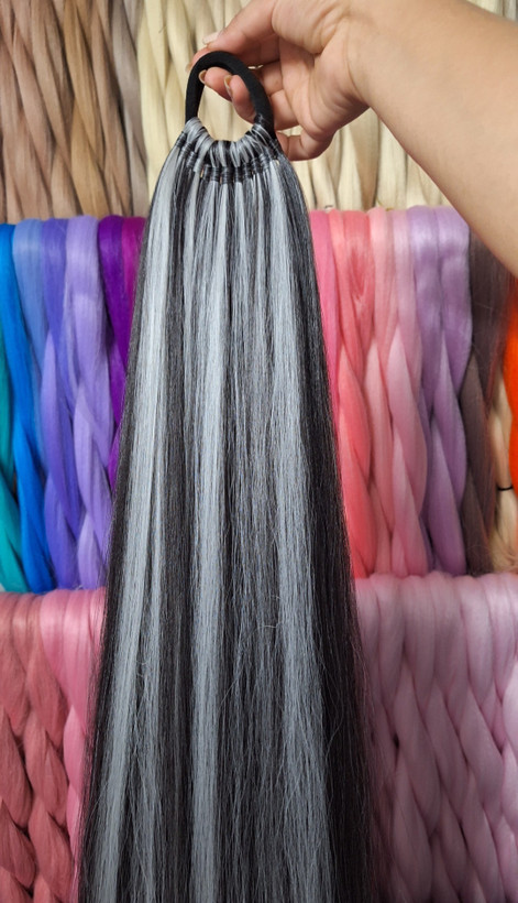 مو دم اسبی آمبره و لایت قد90